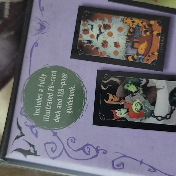 Tim Burton's The Nightmare Before Christmas Tarot Deck & Guidebook New - Picture 6 of 6